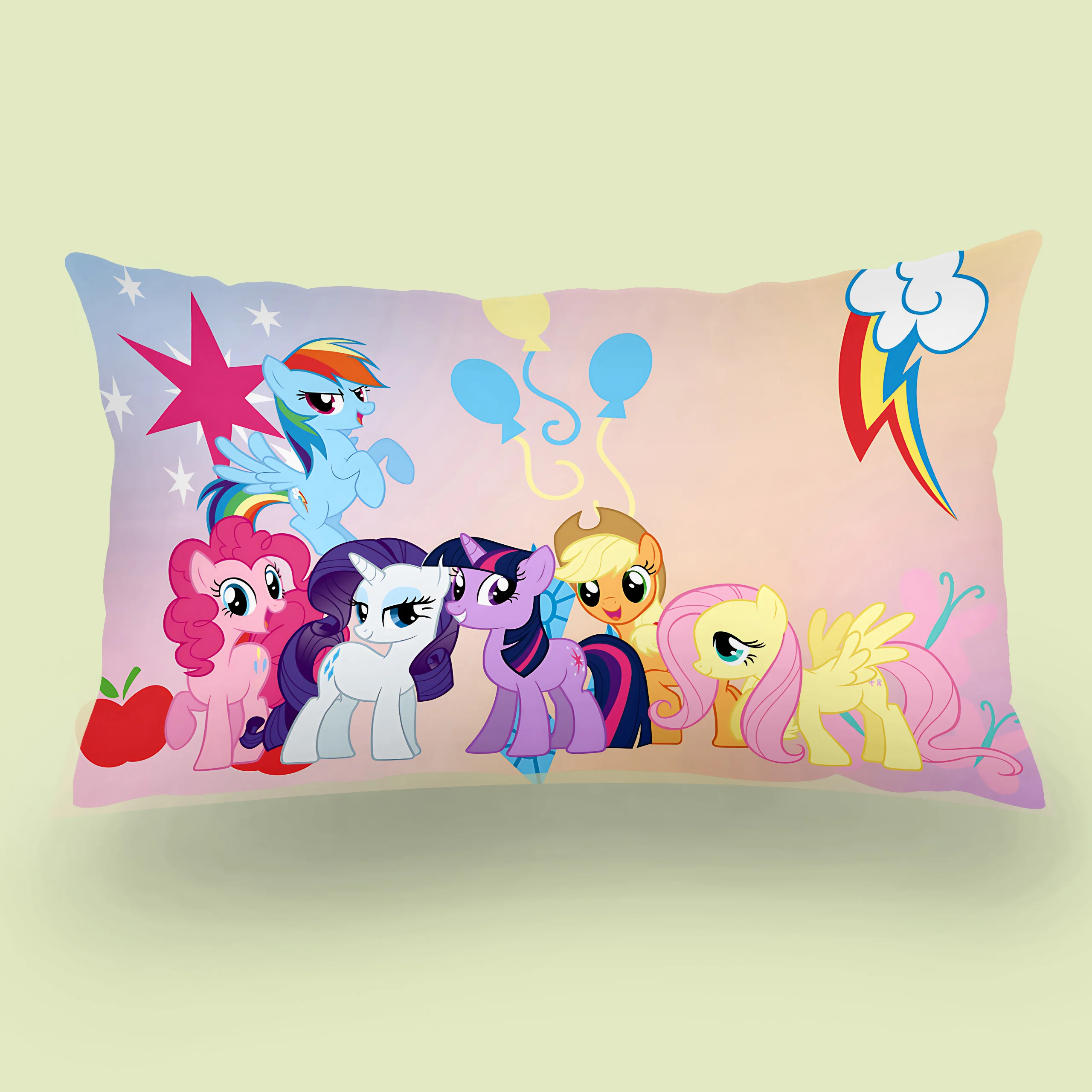 

Декоративные наволочки MINISO розовые "Мой маленький пони"