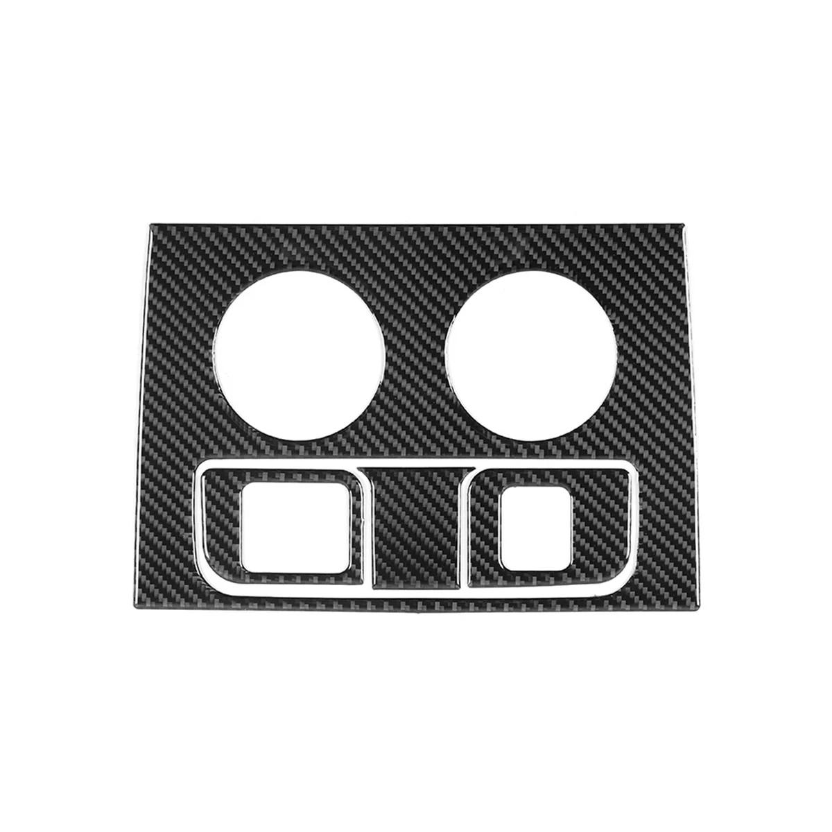 

Автомобильная задняя крышка выпускного отверстия, отделка, декоративные наклейки для Ford F150 2009-2014, аксессуары для интерьера, мягкое углеродное волокно