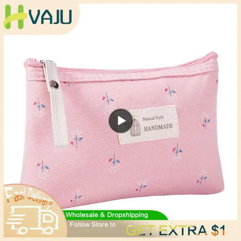 

Women Handbag High-quality Makeup Bag Waterproof Tasteless Cosmetic Bag Bathroom Durable Small Floral Makeup Bags Zipper