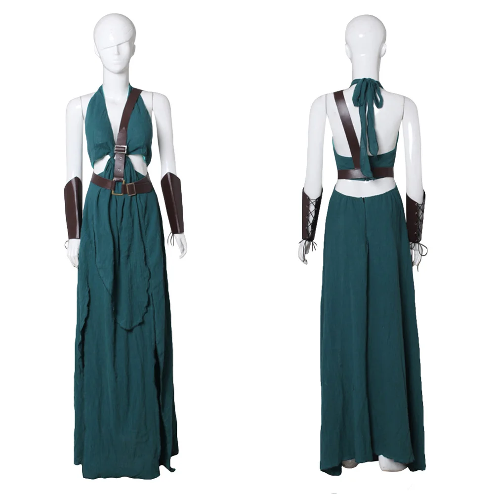 Косплей костюм Дейенерис cosjojo синего цвета