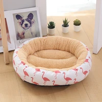 pet bed warm dog kennel cat blanket round bed small and medium sized house dog sofa bed puppy nest cat mat pet accessories