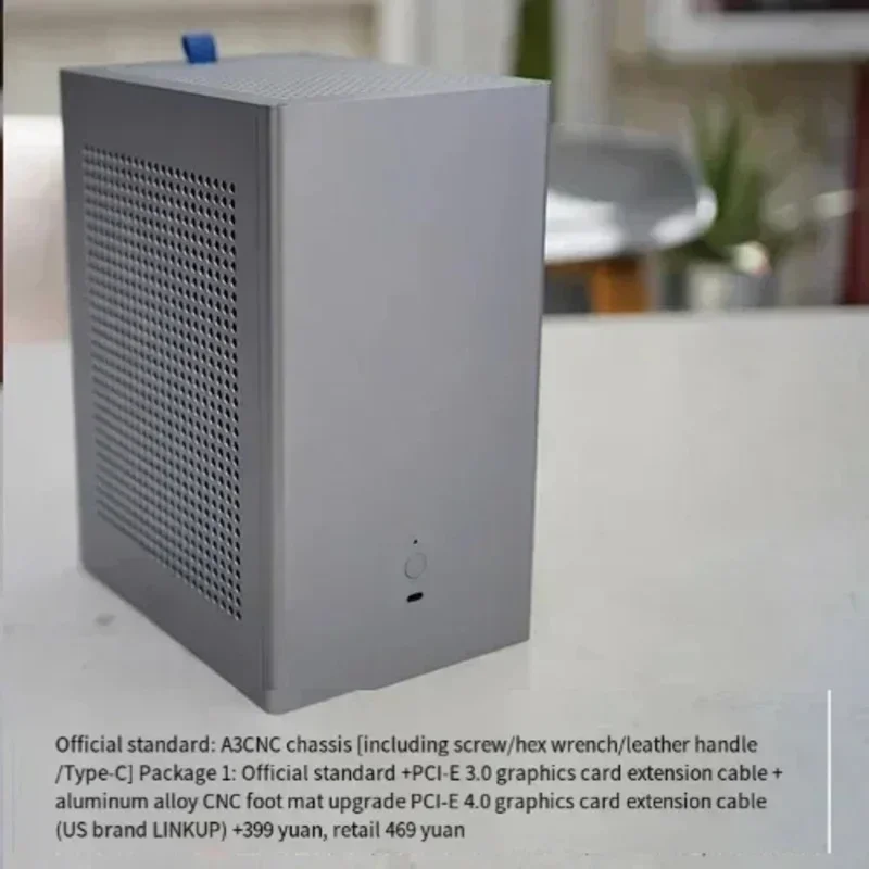 Фото Игровой компьютерный хост Gold Seller AKLLA A3 ITX с поддержкой процессоров и охлаждением 120 мм №5
