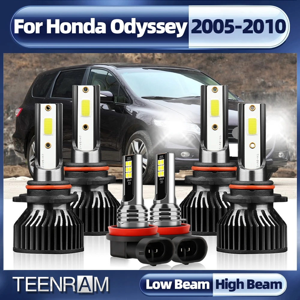 

20000LM Powerful Led Car Headlight H11 Led Bulbs HB3 9005 HB4 9006 CSP Chip Auto Lamp 12V 6000K For Honda Odyssey 2005-2010