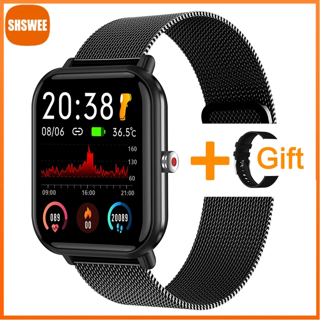 

For Xiaomi Huawei Custom Watch Face Sport Smart Watch Men Waterproof Heart Rate Blood Pressure Women Smartwatch for Android IOS