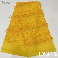 african lace fabric 2022 high quality french mesh tulle laces fabrics for bridal materials nigerian net lace fabric ly345