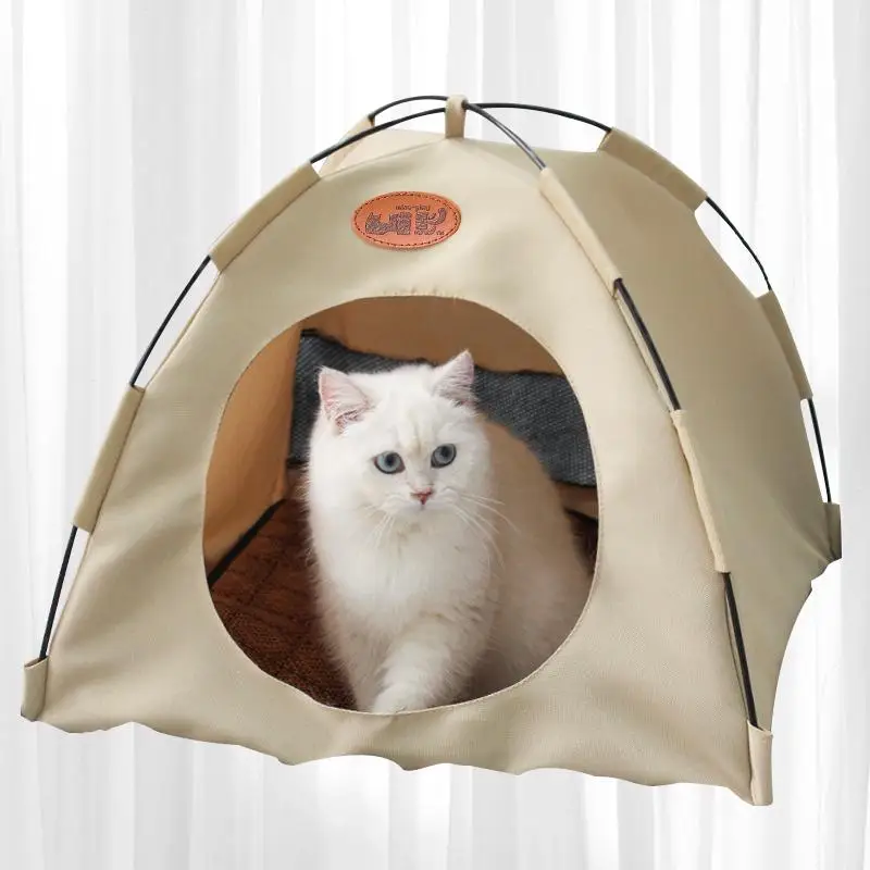 

Convenient And Portable Cat Bed Suitable For Spring And Summer All Season Dog Bed Cool Cat House Kitten Pet Tent