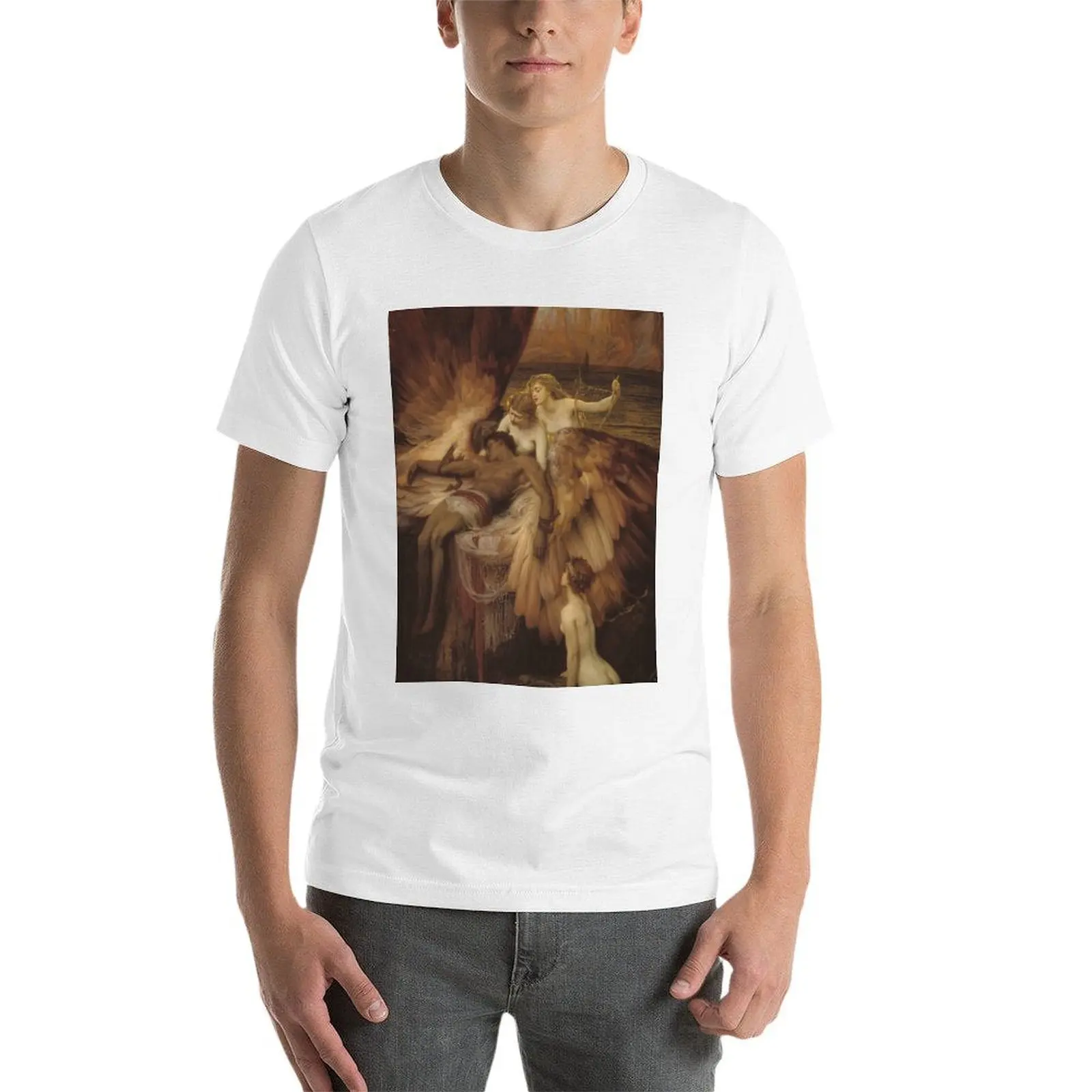 Фото Футболка The Lament for Icarus - Herbet Draper, устойчивая к поту, для тренировок №3