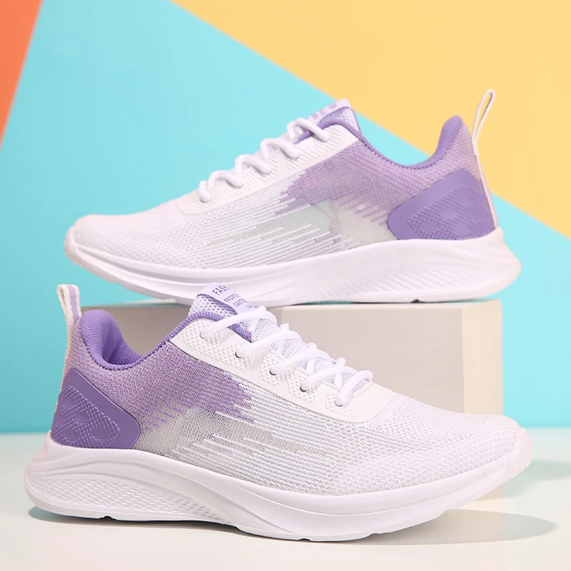 

New 2022 Women Comfortable Athletic Training Footwear Running Shoes Breathable Outdoor Sports Shoes Lightweight Sneakers for