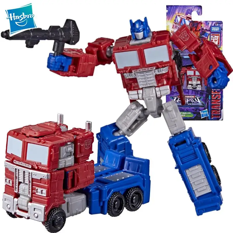 

Hasbro Transformers Toys Generations Legacy Core Optimus Prime Action Figure 3.5 Inch Kids Ages 8 and Up Collection Model Toys