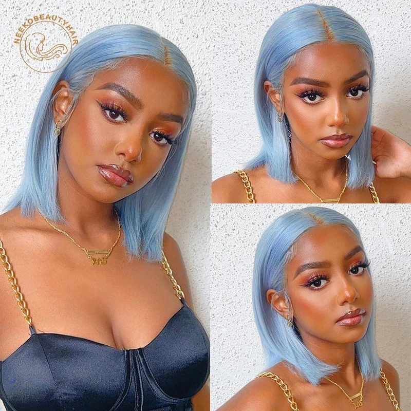 Ed Short Bob Lace Frontal Wig Closure Wig