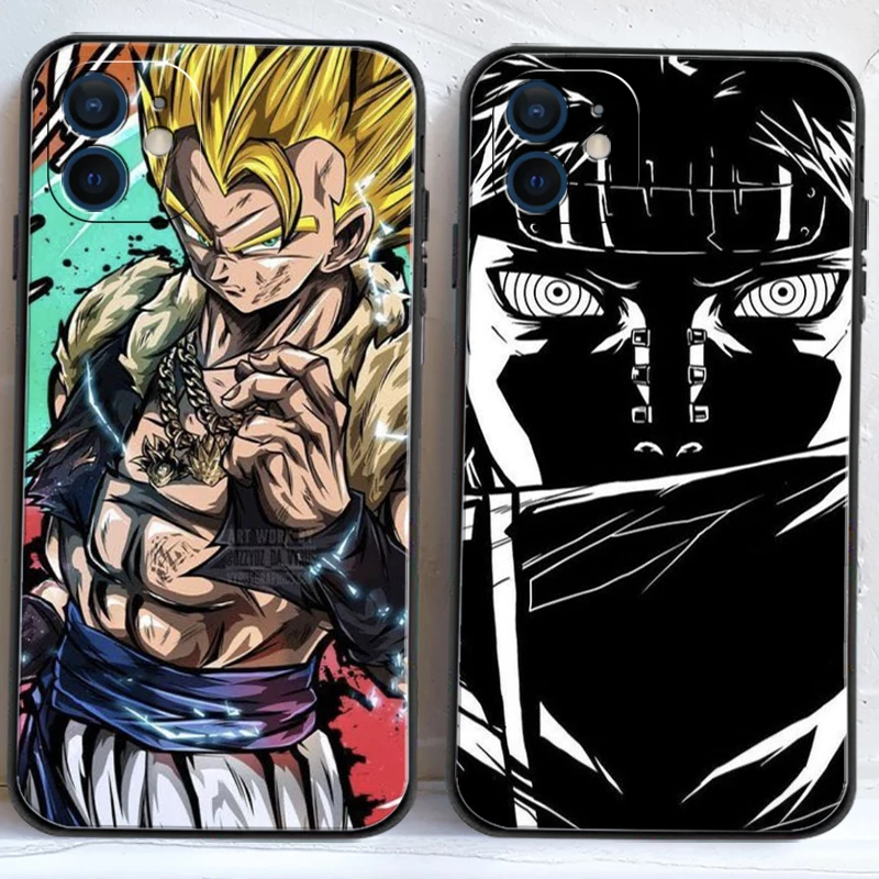

NARUTO Cartoon Japan Phone Cases For iPhone 11 12 Pro MAX 6S 7 8 Plus XS MAX 12 13 Mini X XR SE 2020 Coque Soft TPU Back Cover