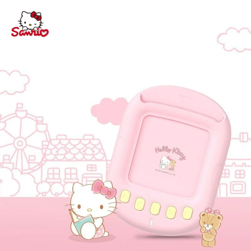 

Sanrio, машина для раннего развития детей Hello Kitty, машина для обучения, вставка карт, головоломка, английский пиньинь, обучающая машина