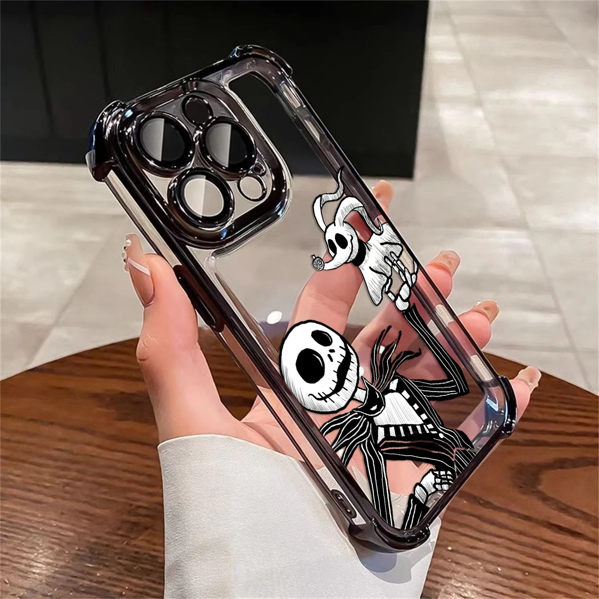 Чехол для телефона Кошмар перед Рождеством iPhone 16 15 14 13 12 11 Pro Max X XR XSMax 7 8 Plus