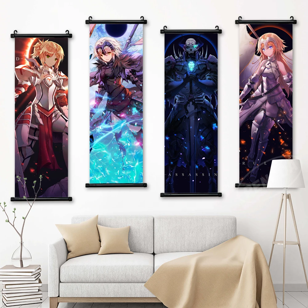 

Настенное художественное полотно, судьба, большой заказ, картина, плакат, прокрутка, аквариум, подвесная картина, аниме, печать, украшение дл...