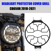 for honda cb650r cb650 cb 650 r 2018 2019 2020 2021 motorcycle vintage headlight protector retro grill light lamp cover