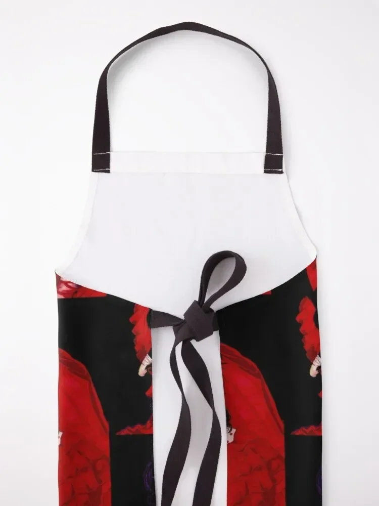 Lydia Deetz - черный фартук в японском стиле предметы домашнего обихода полезная кухня