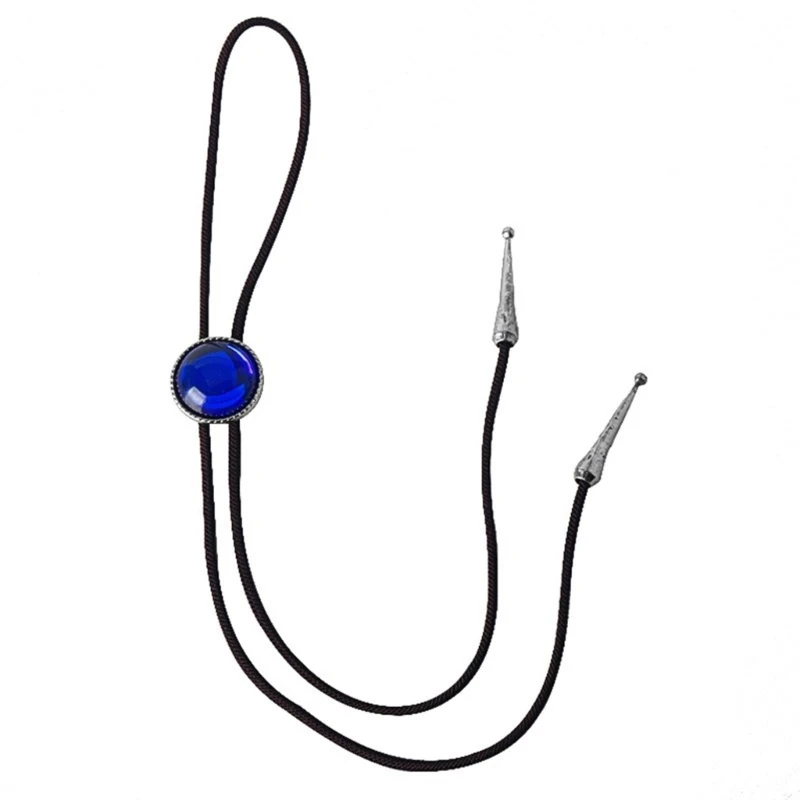 Blingbling галстук-боло с кристаллами кулон ожерелье цепочка на ключицы подарки для