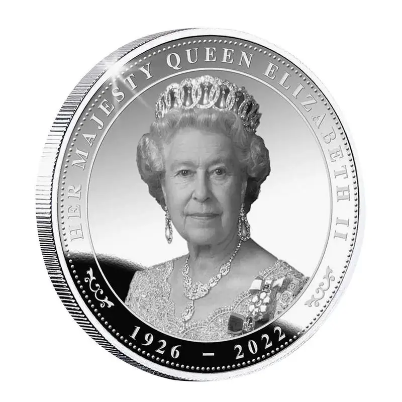 

Queen Elizabeth II Memorial Coin Featuring Her Majesty Queen Elizabeth II Coins Commemorative Coin Collectibles Memorabilia