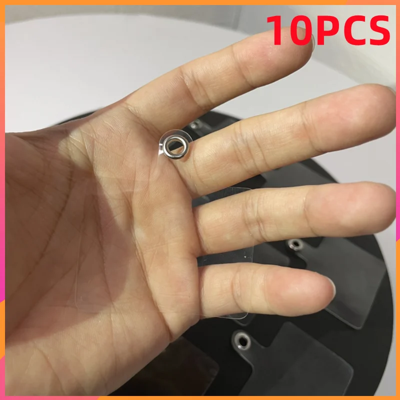 

10Pack Transparent Detachable TPU Cell Phone Lanyard Patch Gasket For Phones Full Coverage Case Tether Patches Universal Pendant