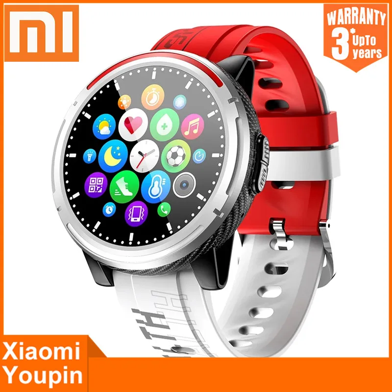 

Xiaomi-reloj inteligente con Bluetooth para hombre y mujer,pulsera con pantalla táctil HD,resistente al agua,multimodo,deportivo