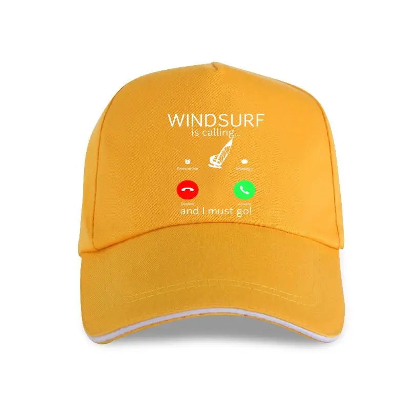 

new cap hat Windsurf Is Calling Funny Windsurfing Premium Baseball Cap