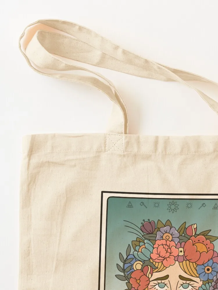 May Queen Tarot Card Tote Bag ручные сумки многоразовые продуктовые Холщовая большая сумка