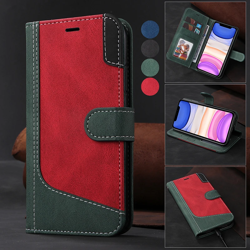 

Case For Moto E32 E32S G10 G22 G30 G50 G52 G60 G100 G200 E20 E30 E40 Edge S30 X30 30 Flip Wallet Stand Phone Cover Card Slot