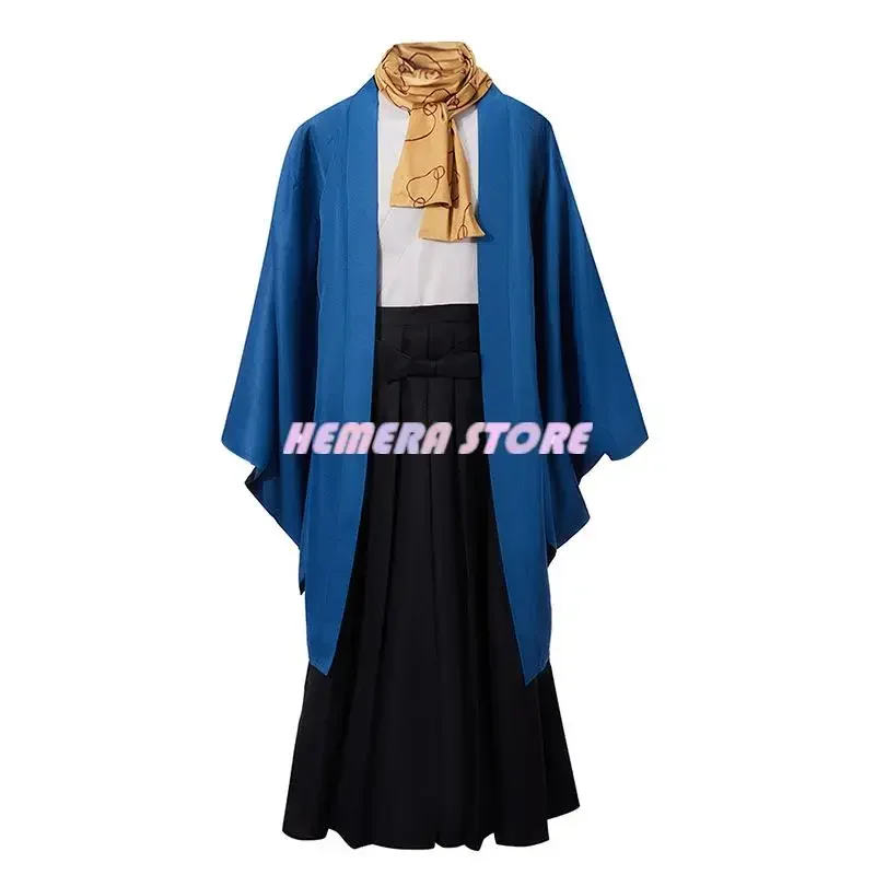 Костюмы для косплея Bungo Stray Dogs Fukuzawa Yukichi мужская униформа одежда парик