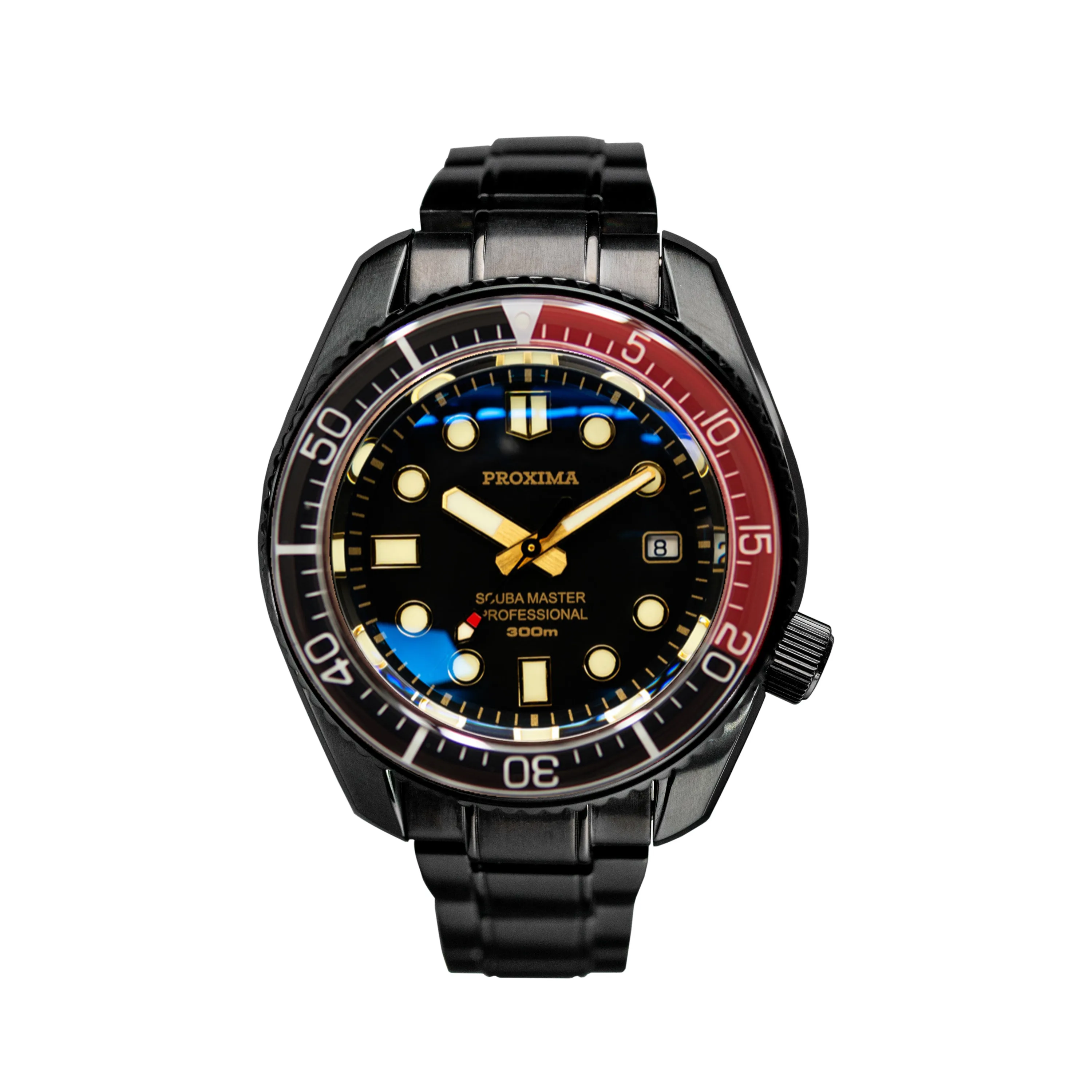 

PROXIMA Men Diver Watch Military Automatic Mechanical Wristwatch 300M Waterproof Sport Luminous NH35 Sapphire / Ceramic Bezel