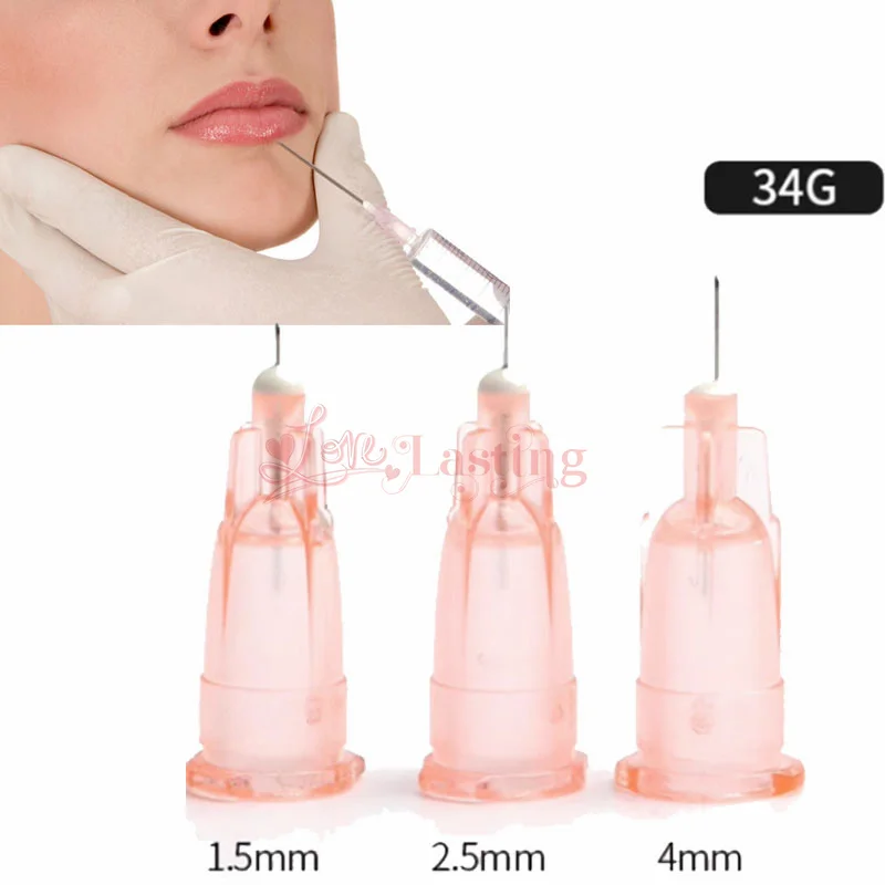 1 мл шприцы luer + 34G4MM + 32G4MM + 30G4MM 2,5 мм инъекционные иглы иглы для рисования инструмент острые остроконечные иглы иглы для татуировки (art.: 3920c936dfd6c) - 3920c936dfd6c