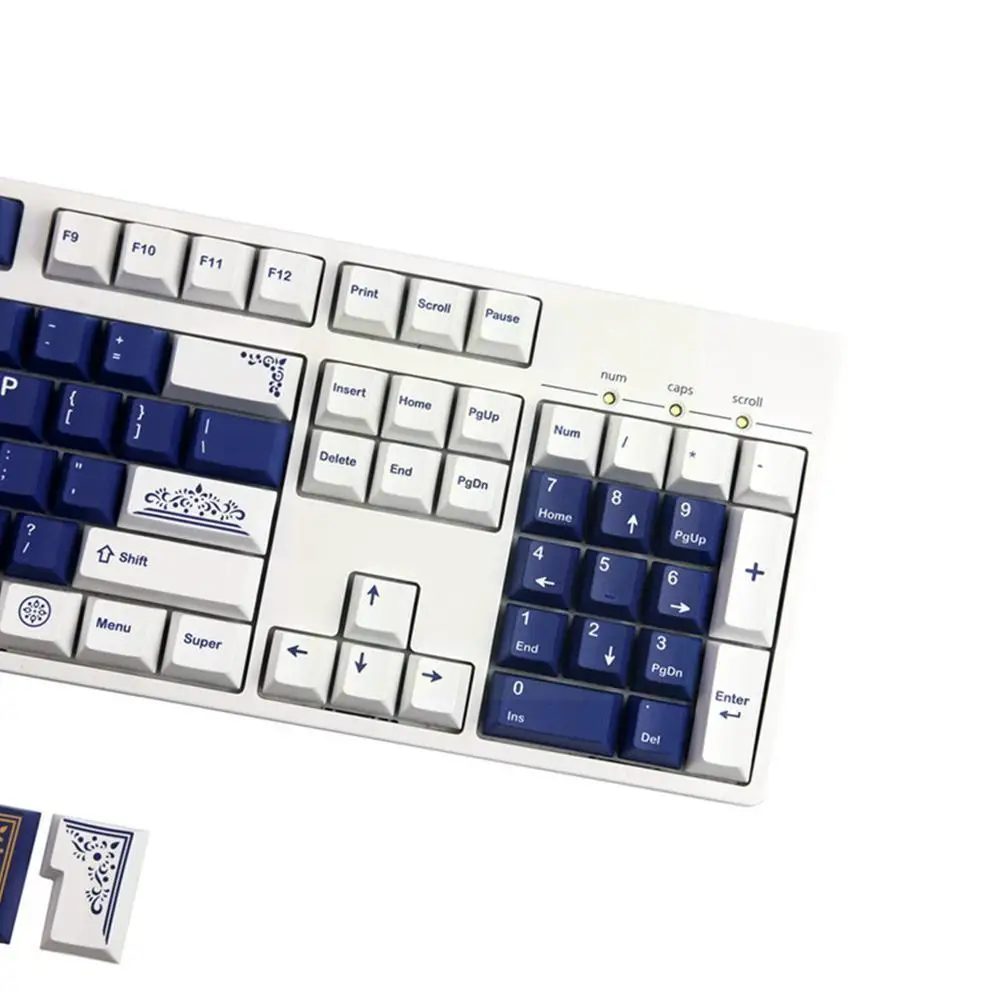 

140 Keys Pbt Sub Keycap 1.25u 1.75u 2u Shift 1.5u Enovl 2u 2.25u 2.75u 3u 6.25u 7u Spacebar For Mechanical Keyboard O4l4