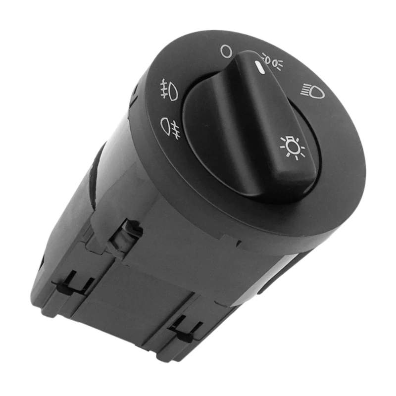 

Auto Headlight Fog Lamp Switch Control Replacement Universal Headlamp Switch for Golf A4 Jetta 1C0941531A