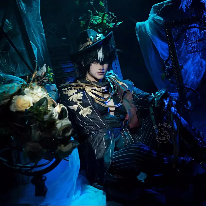 Джек Косплей Игра Identity V the Ripper Cos Аниме Женская Мужская Модная Униформа Одежда Для