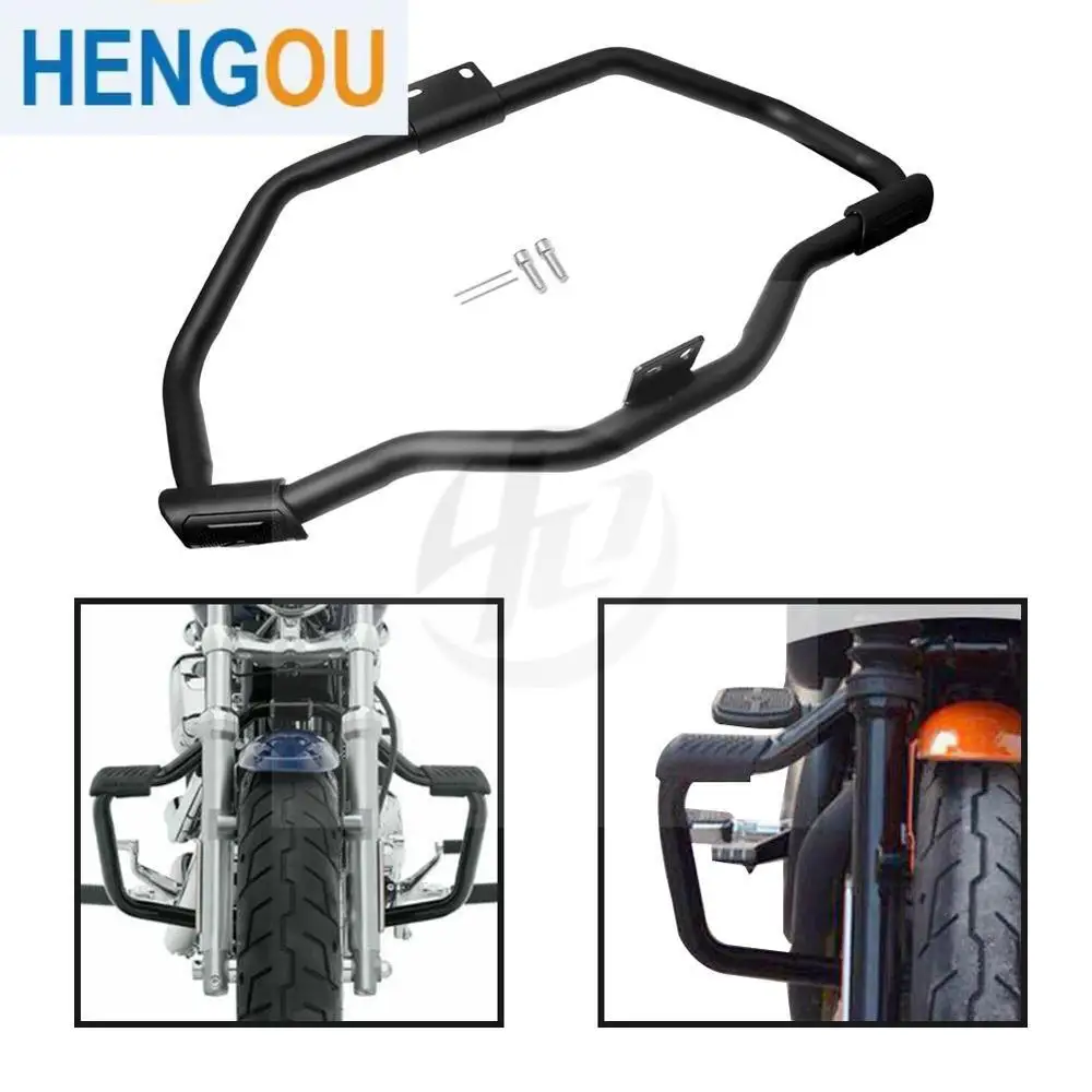 

Matte Black Motorcycle Highway Crash Bar Front Engine Guard For Harley Sportster 1200 883 XL 48 72 XL1200 XL883N 2004-2018 17 16