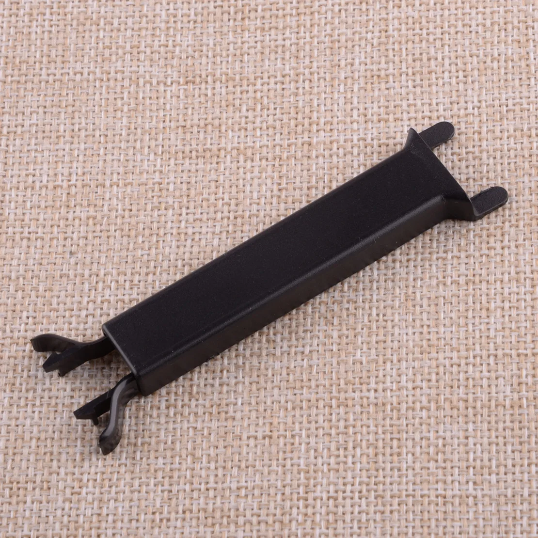 

Universal Car Front Rearview Mirror Wire Harness Cover Cap 3-6 Inches Adjustable Black Plastic