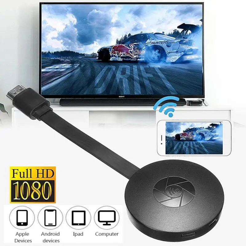 Miracast Android Dongle Mirascreen Wifi HDMI-совместимый Airplay TV Stick беспроводной дисплей приемник 1080P