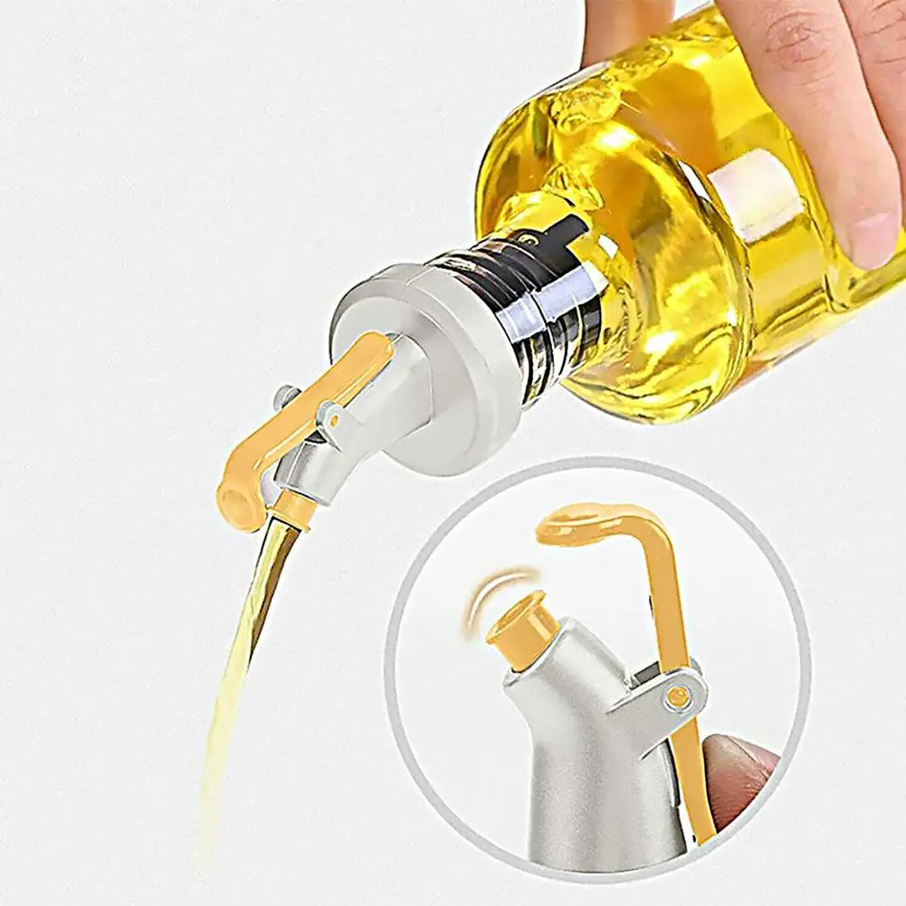 

Oil Bottle Stopper Easy to Use Scratch-resistant Precise Control Seasoning Bottle Stopper Sturdy Bottle Stopper for Castor