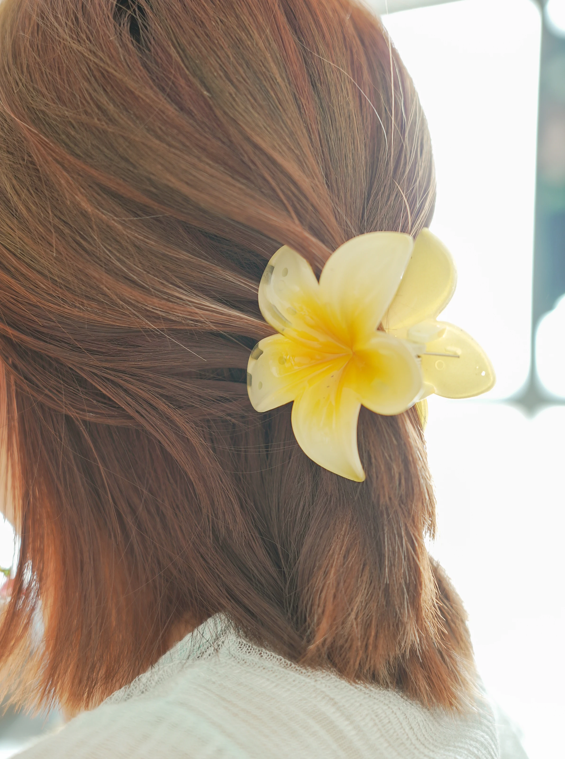 

Flower Design Hair Claw Plastic Muticolor diesel Flower Fashion Women