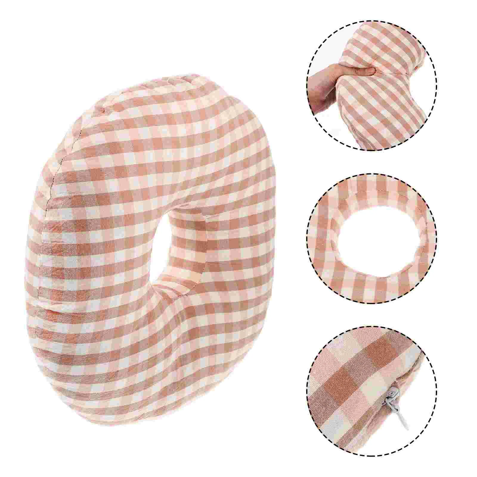 

Single Hole Ear Pillow Home Sleep Accessory Portable Side Household Travel Wedge Comfortable Office Desktop Nap