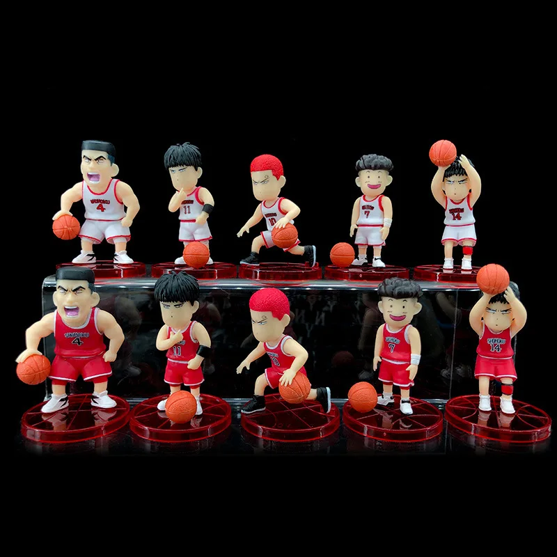 SLAM игрушка Данк фигурки Kaede рукава Sakuragi Hanamichi Акаги Такенори PVC настольные