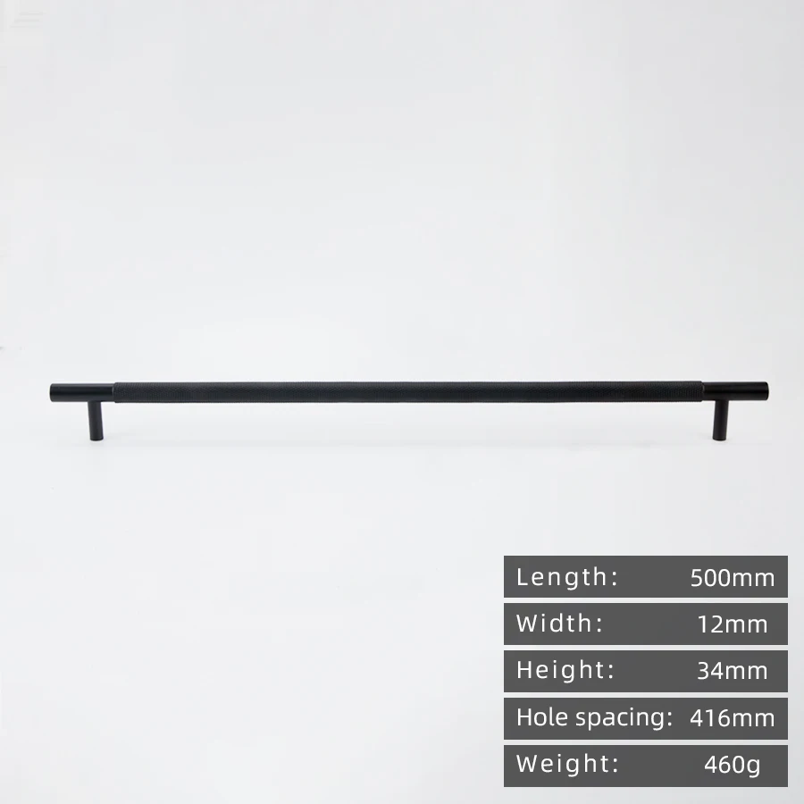 

Ручка для шкафа KEDLO черная латунь