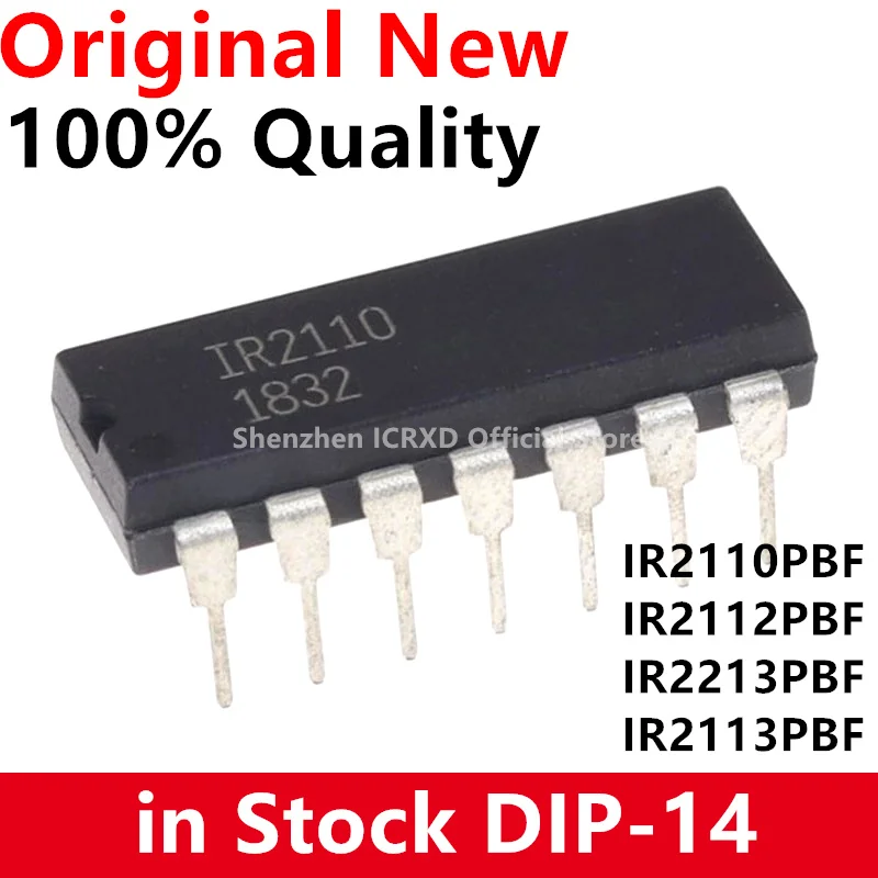 5 шт., IR2110PBF DIP14 IR2110 DIP-14 IR2113PBF IR2113 IR2112PBF IR2112 IR2213PBF IR2213
