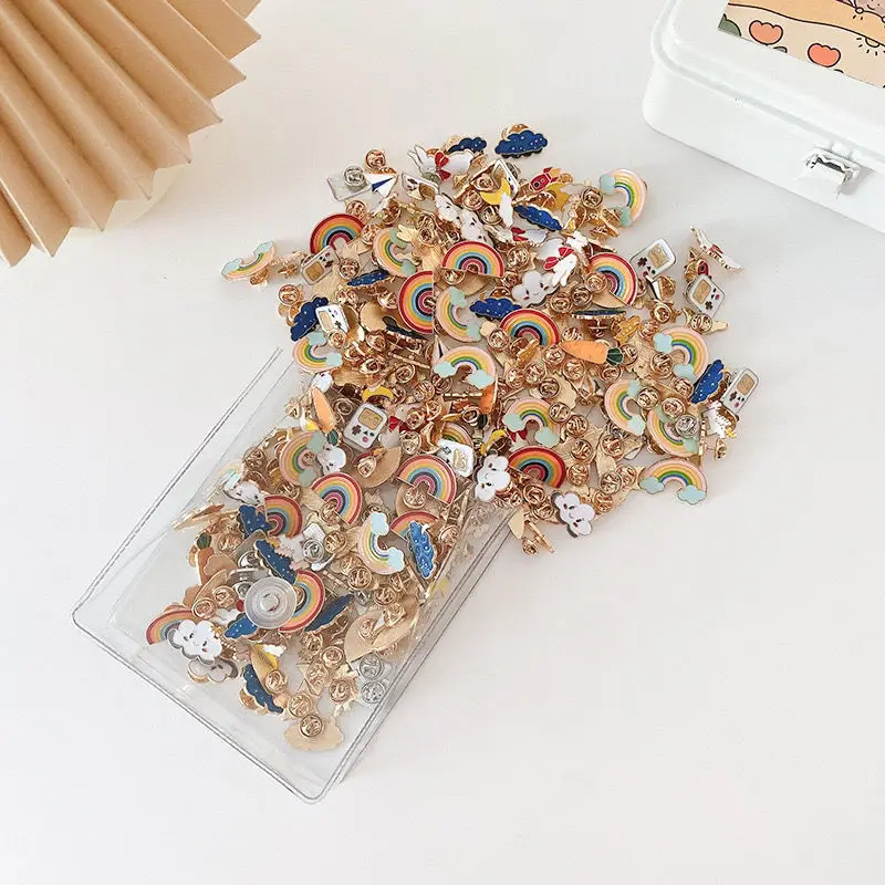 20-50pcs Cute Random Badges INS Tide Personalized Badge Pins Brooches Set Cartoon Clothes Metal Bag Small Jewelry Accessories |
