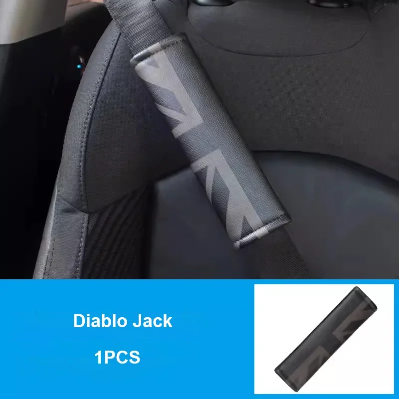 

Для MINI Cooper S JCW R50 R53 R56 R60 F54 F56 F60 Стайлинг автомобиля чехол для ремня безопасности Наплечные Чехлы для автомобильного плечевого защитного коврика