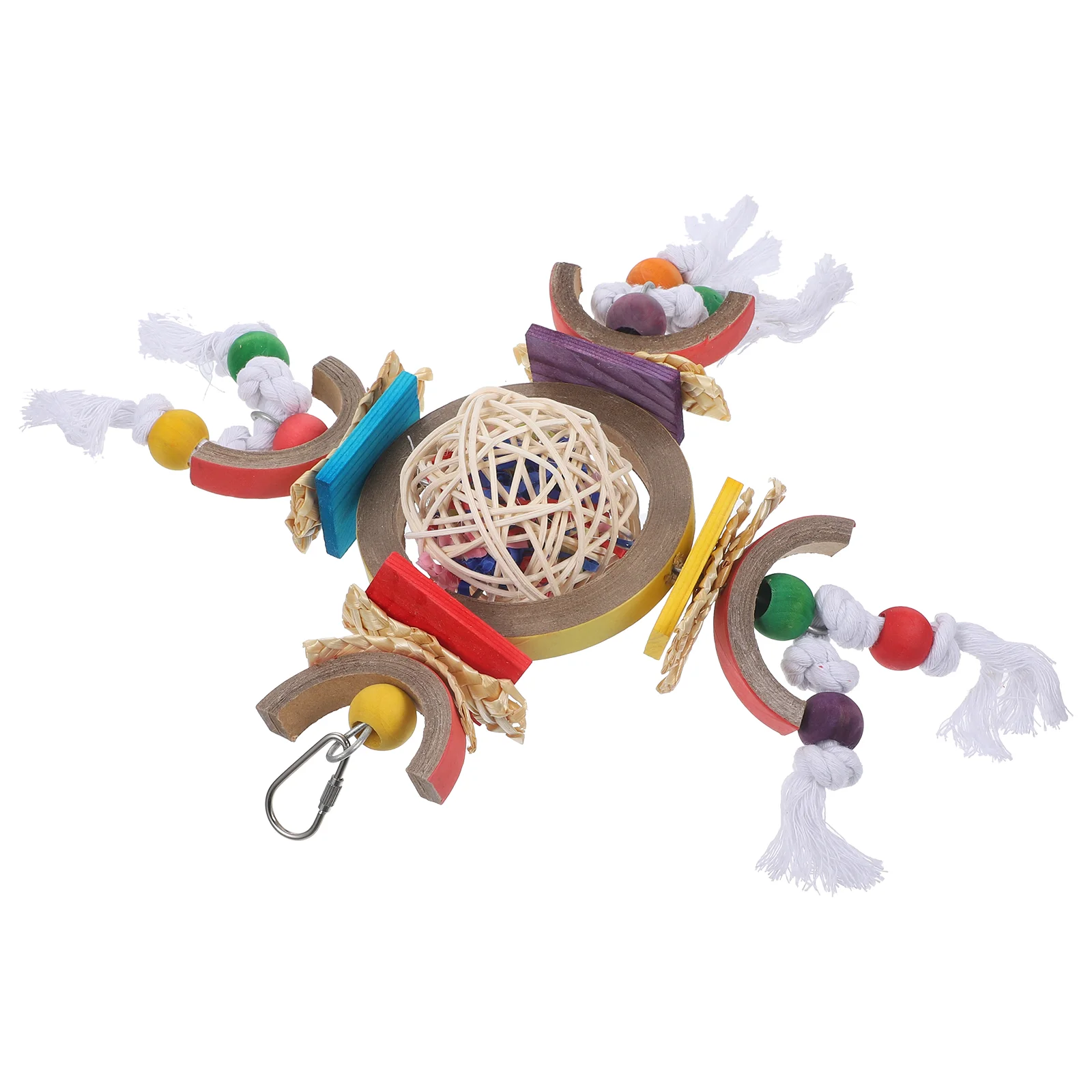 

Bird Parakeet Toy Foraging Shredding Toys Parrot Hanging Chewing Toy Parrot Cage Accessory