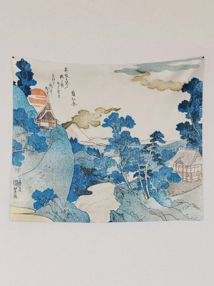 Гобелен Fuji no Yukei - Utagawa Kuniyoshi Декор для спальни эстетические украшения комнаты