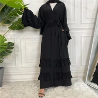 moroccan kaftan robe muslim hijab dress ramadan belted abayas for women dubai 2022 kimono abaya turkey arabic islamic clothing