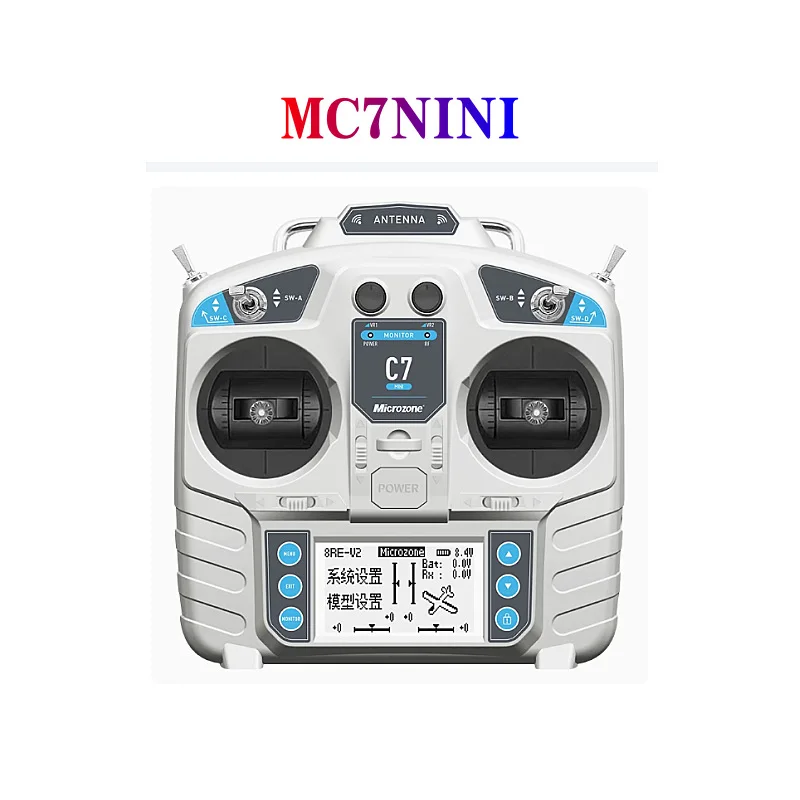 Mc7mini с дистанционным управлением 8-канальная модель самолета 2 4 г приемником и
