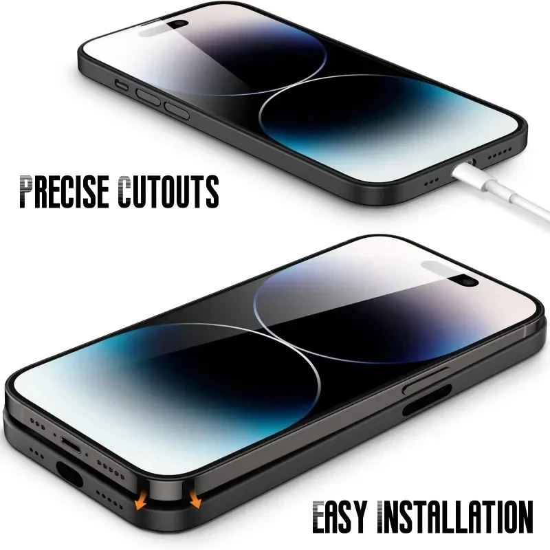 Ультратонкий Прозрачный матовый чехол 0 3 мм для iPhone 16 15 14 Plus 13 12 Mini 11 Pro Max жесткая