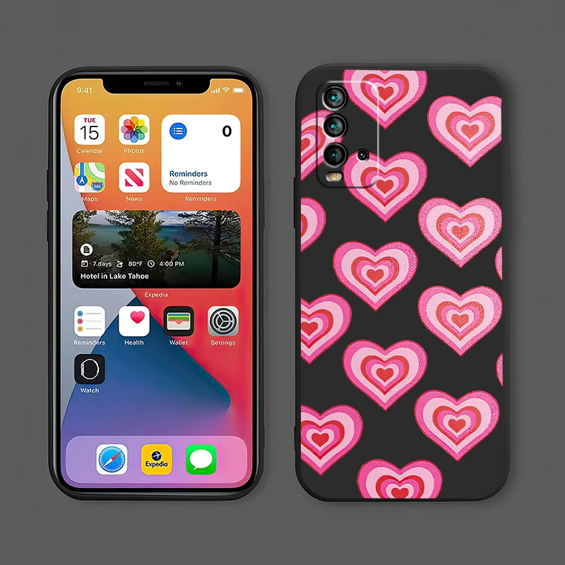 

Rainbow Phone Case For Xiaomi Redmi 9 9i 9T 9AT 9A 9C Note 9 Pro MAX 5G 9T 9S 10S 10 Pro MAX 10T 5G Carcasa Coque Black Soft